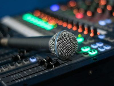 Renting audio equipment for events