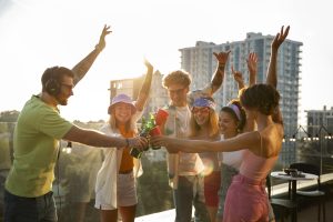 NYC rooftop party equipment rentals