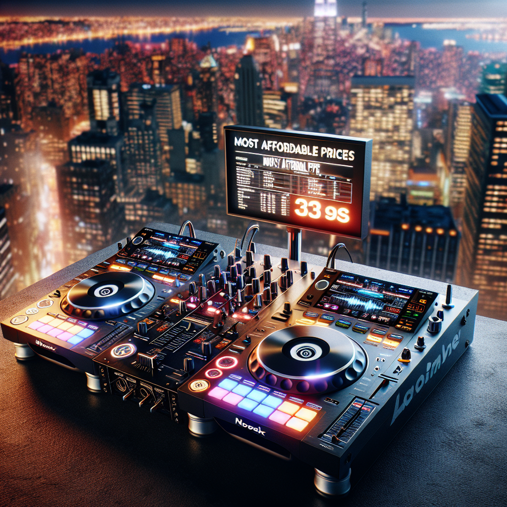CDJ-2000NXS and DJM-900NXS rental in NYC DJ setup

