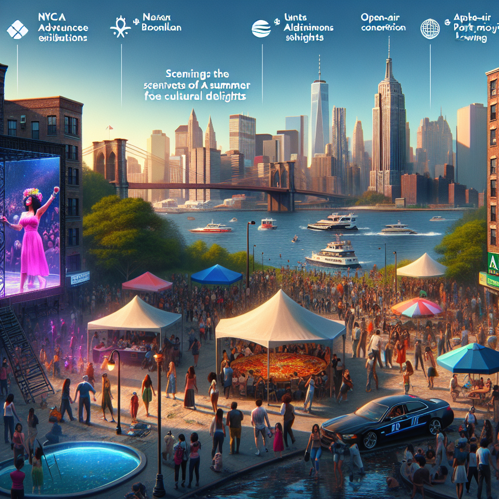 Crowd enjoying a free cultural event NYC 2025